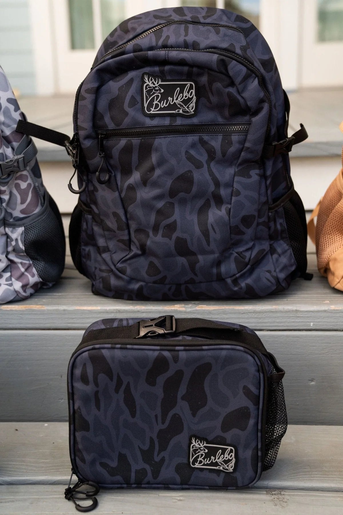 black camo backpack