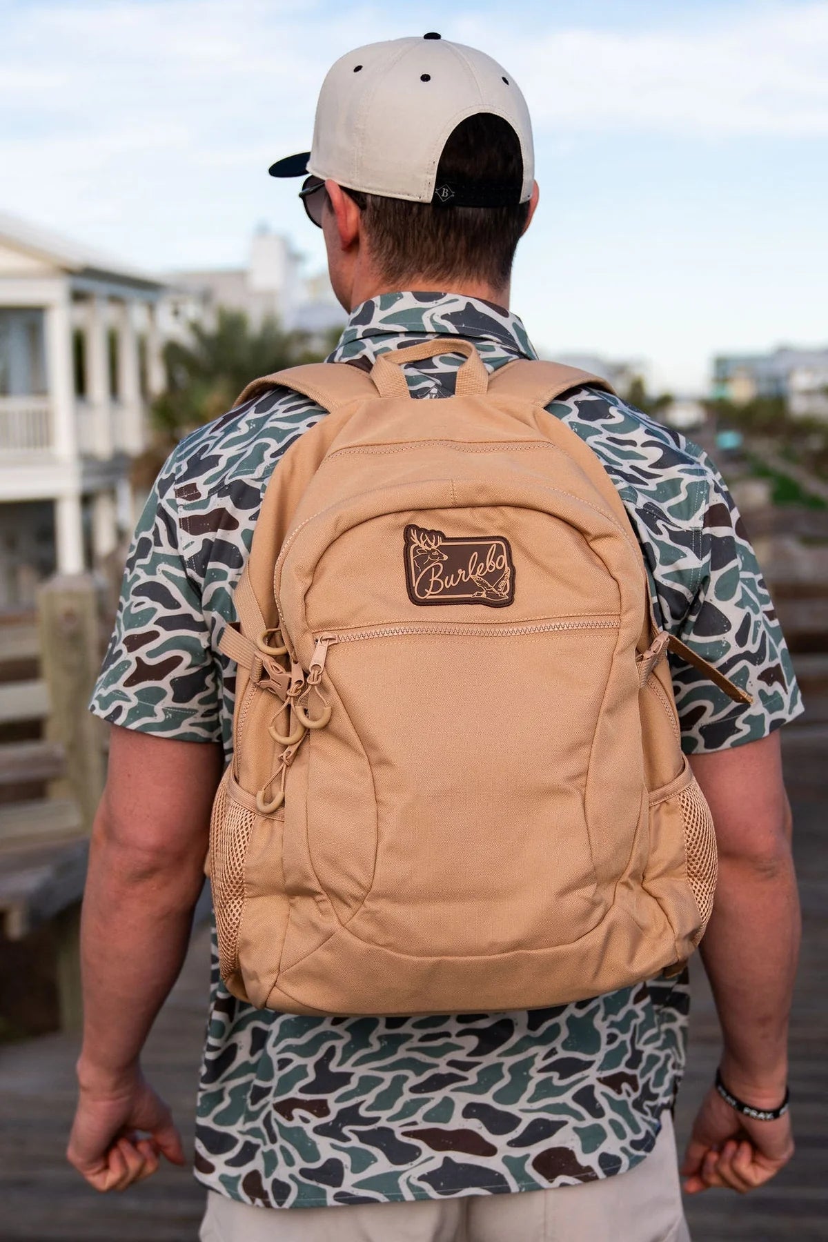 coyote tan backpack