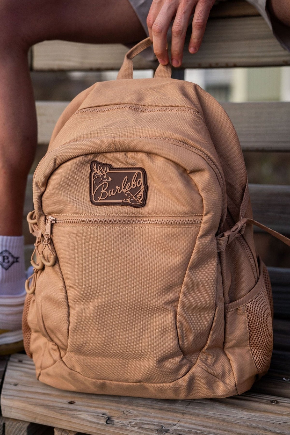 coyote tan backpack