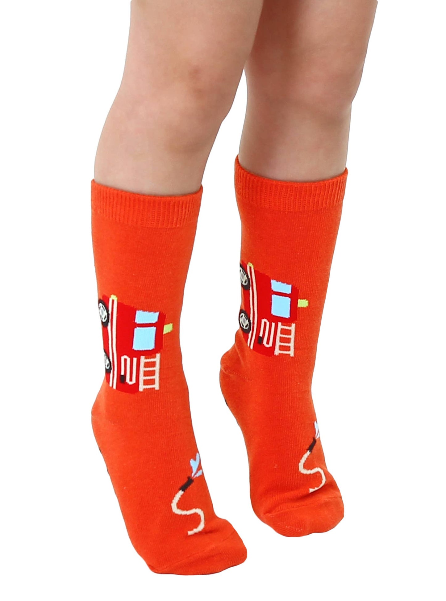 Kids Fire Truck 3D Socks