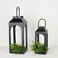 Black Metal Chic Lantern