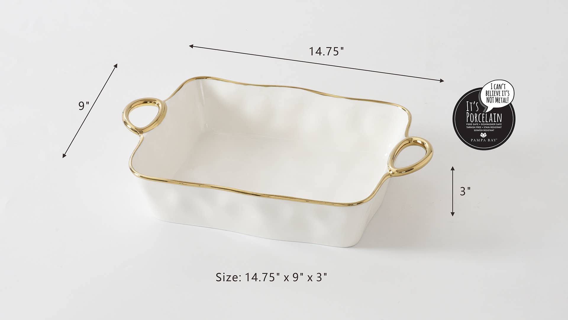 11" x 9" Rectangular Baking Dish