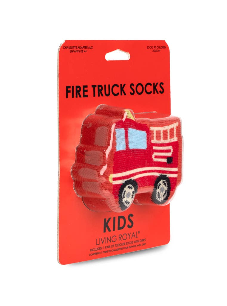 Kids Fire Truck 3D Socks