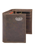 Ole Miss Rebels Men's Collegiate Trifold Leather Wallet.