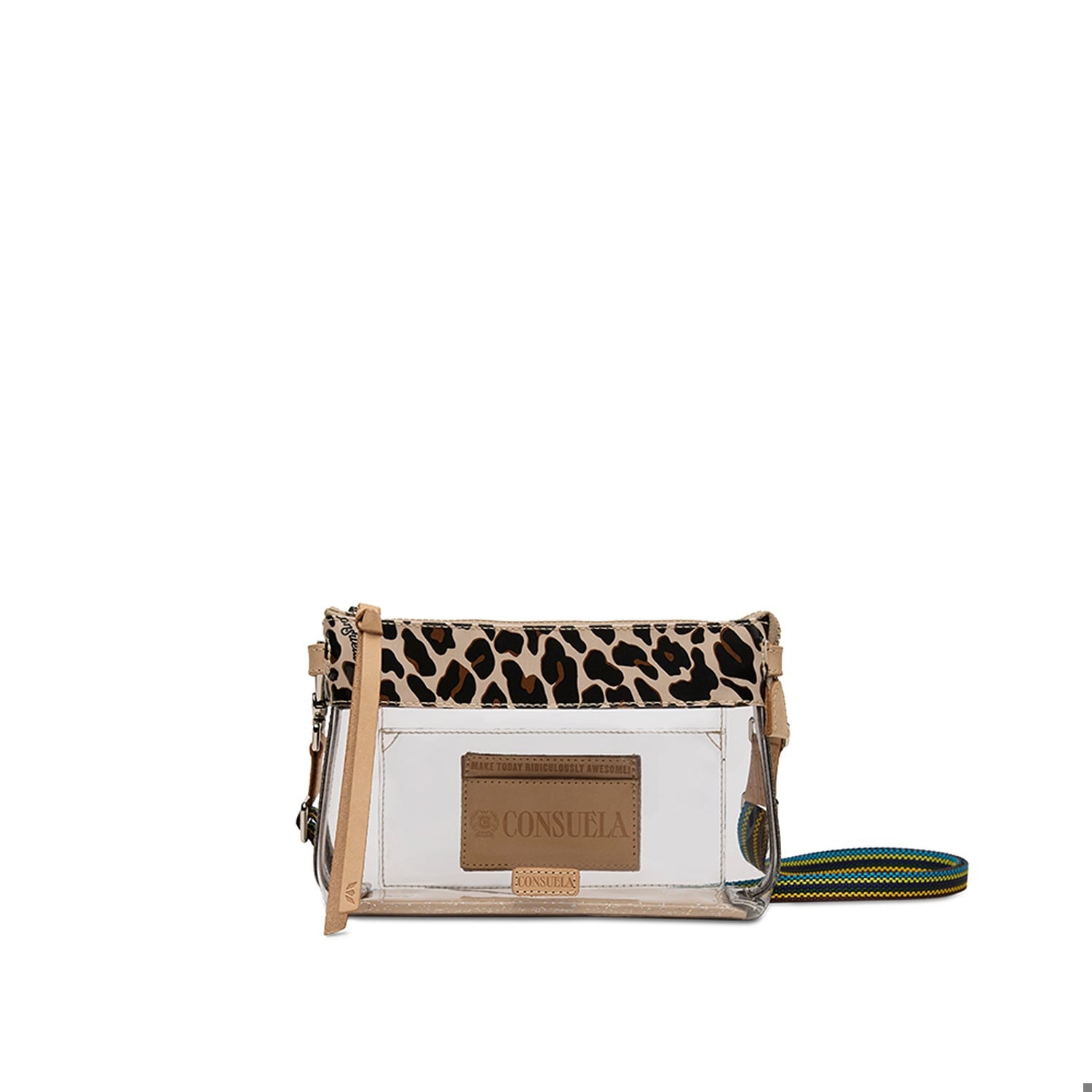 Midtown Crossbody, Clear Mona