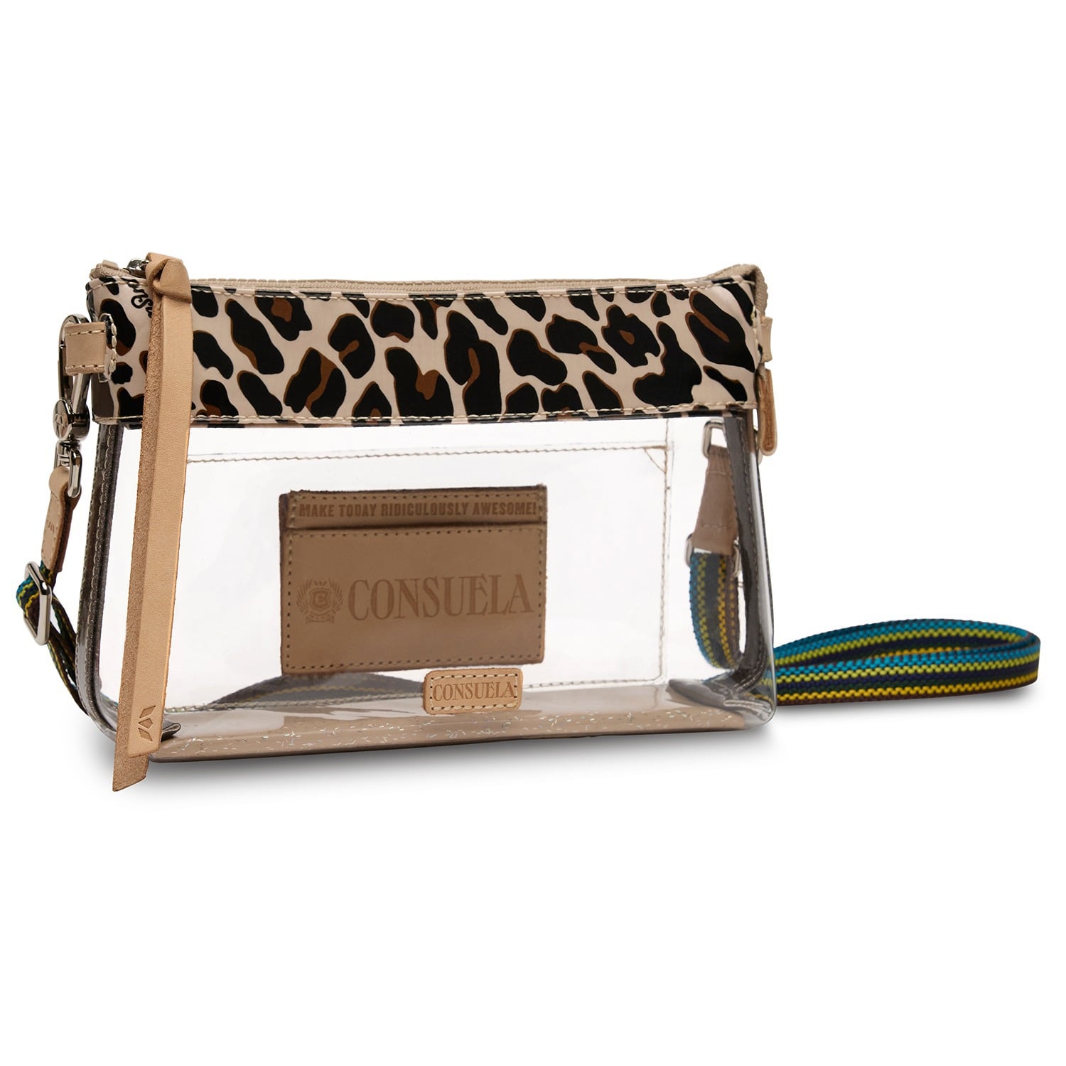 Midtown Crossbody, Clear Mona