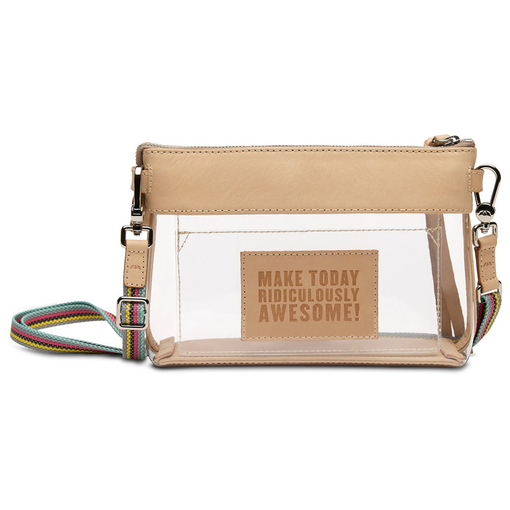Midtown Crossbody, Clear Diego