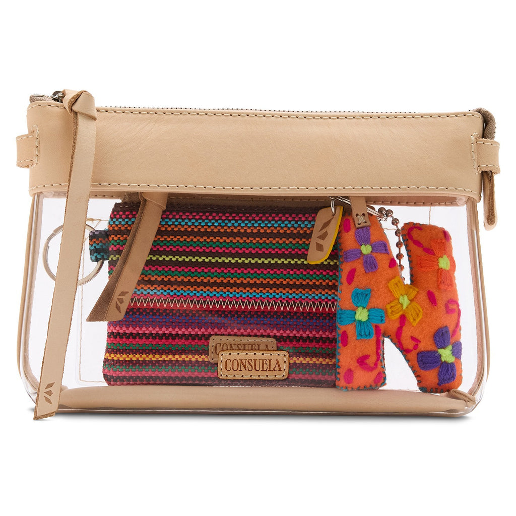 Midtown Crossbody, Clear Diego
