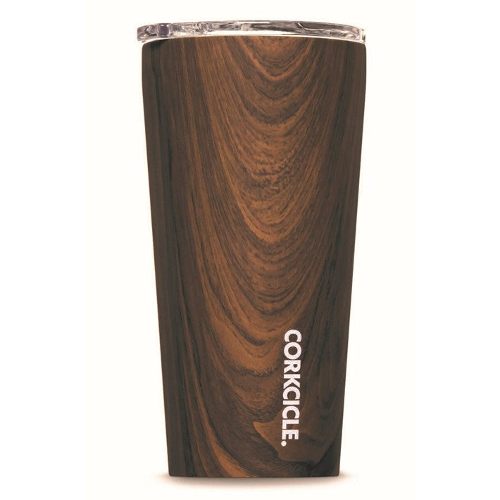 tumbler 16oz - walnut wood