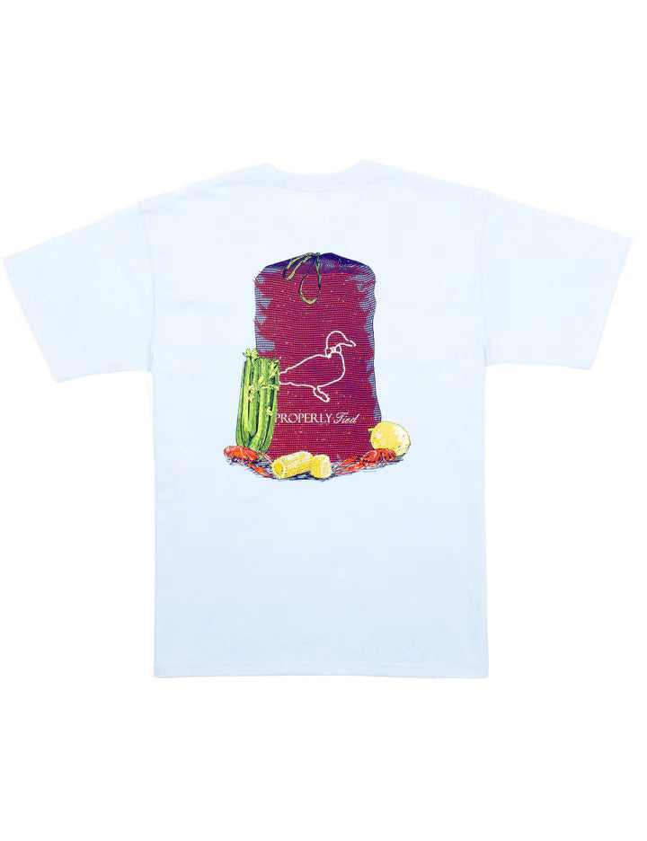 crawfish sack tee