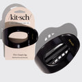 Black Flat Cloud Clip - Large
