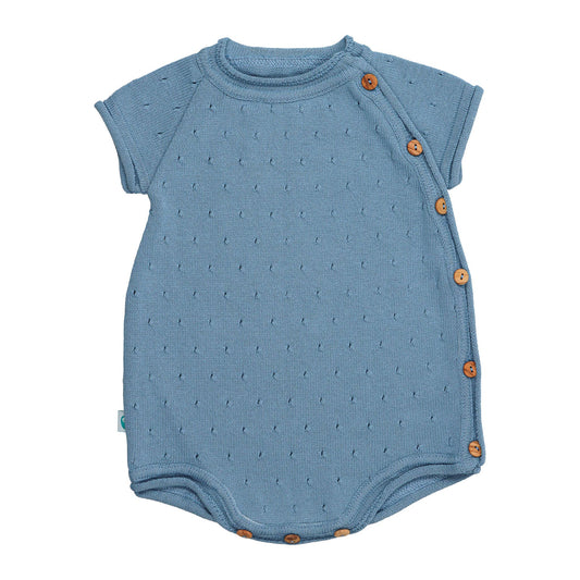 Baby Short Sleeve Cotton Knit