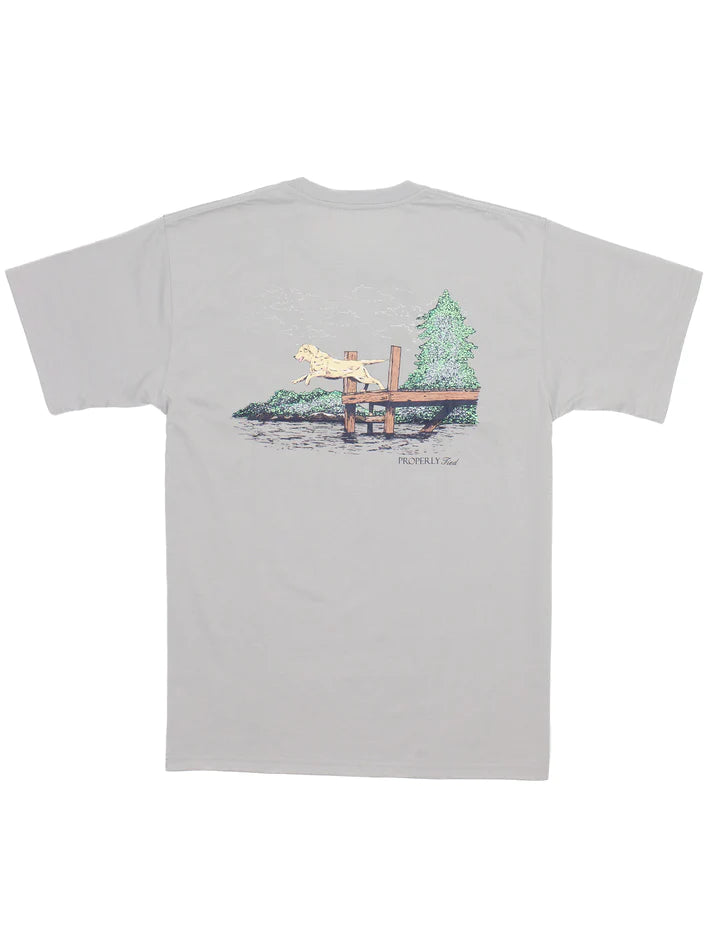 dock diving tee