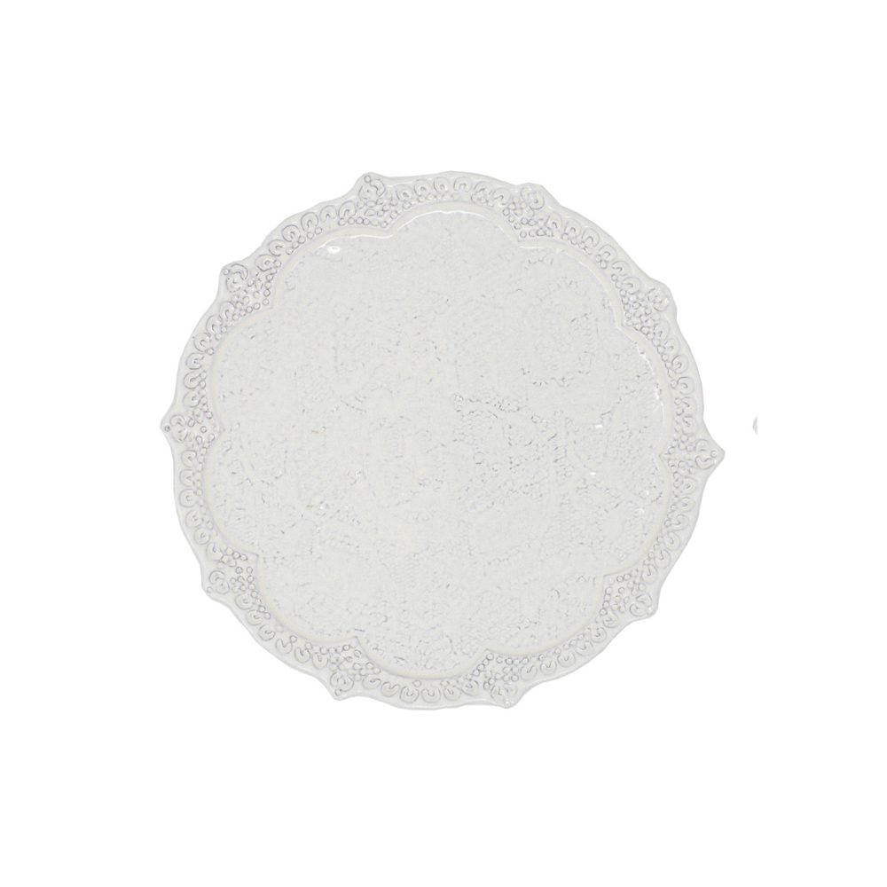 Merletto Antique Bread / Canapé Plate