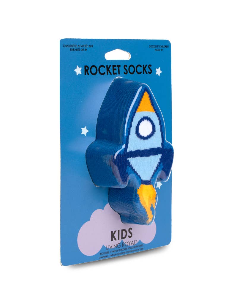 Kids Rocket 3D Socks