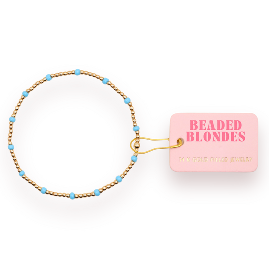 Powder Blue Dainty Poppi Bracelet