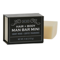 Man Bar Mini 4oz Ebony Wood & Coffee