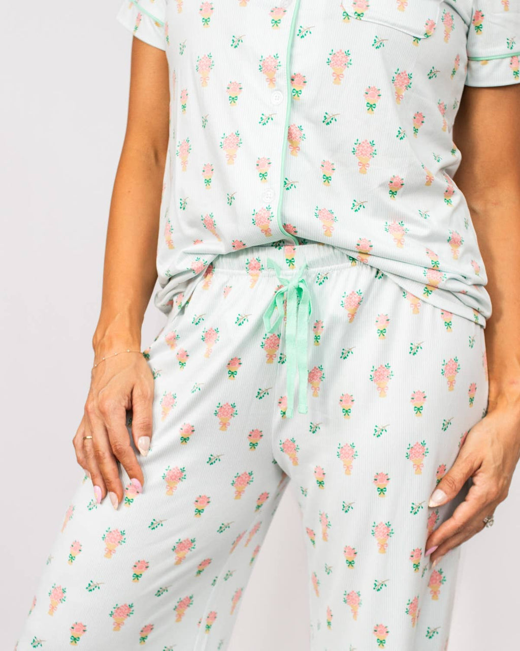 Love Blooms Here Sleep Pants