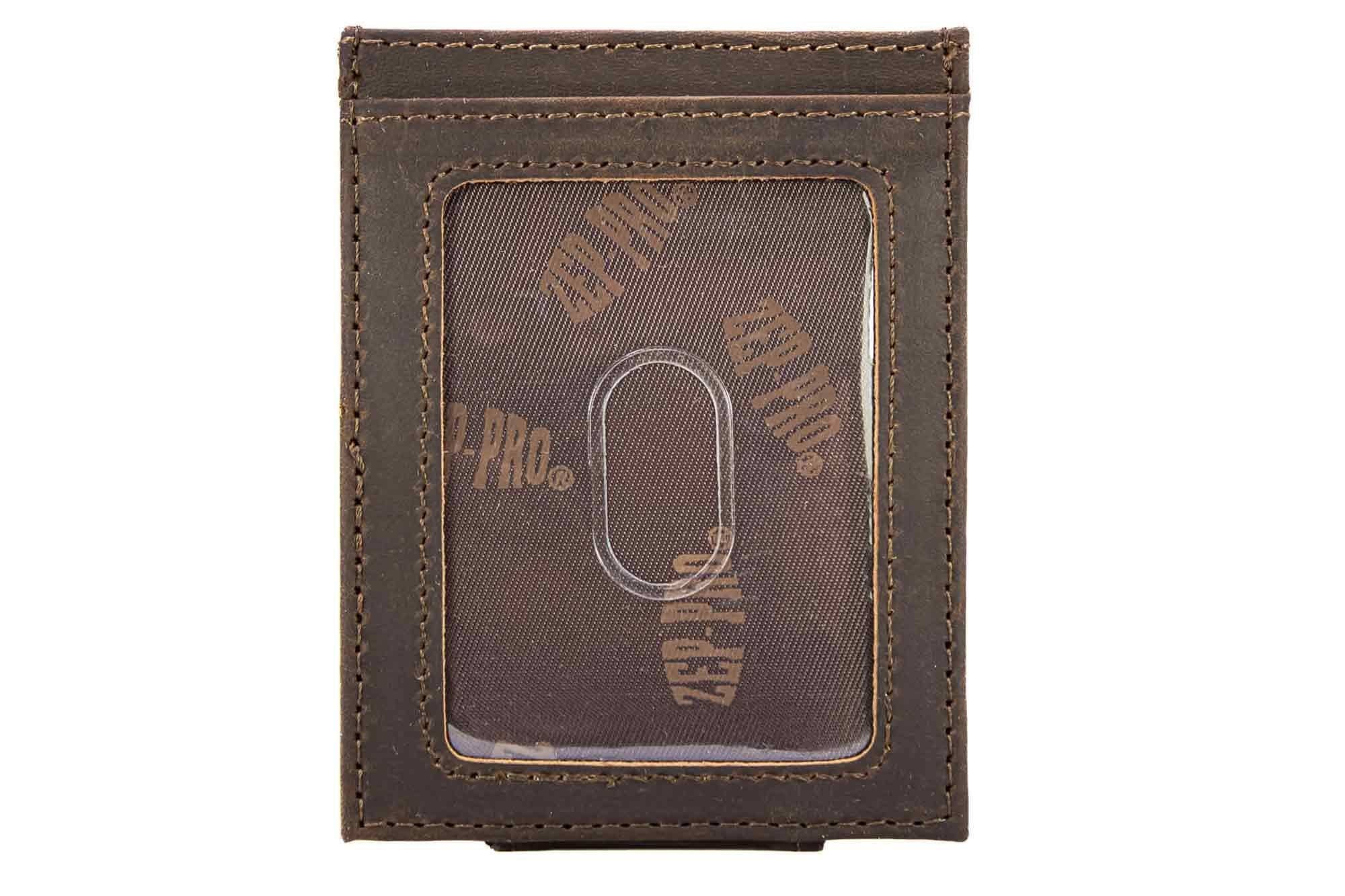Mississippi State Bulldogs Magnetic Pocket Leather Wallet
