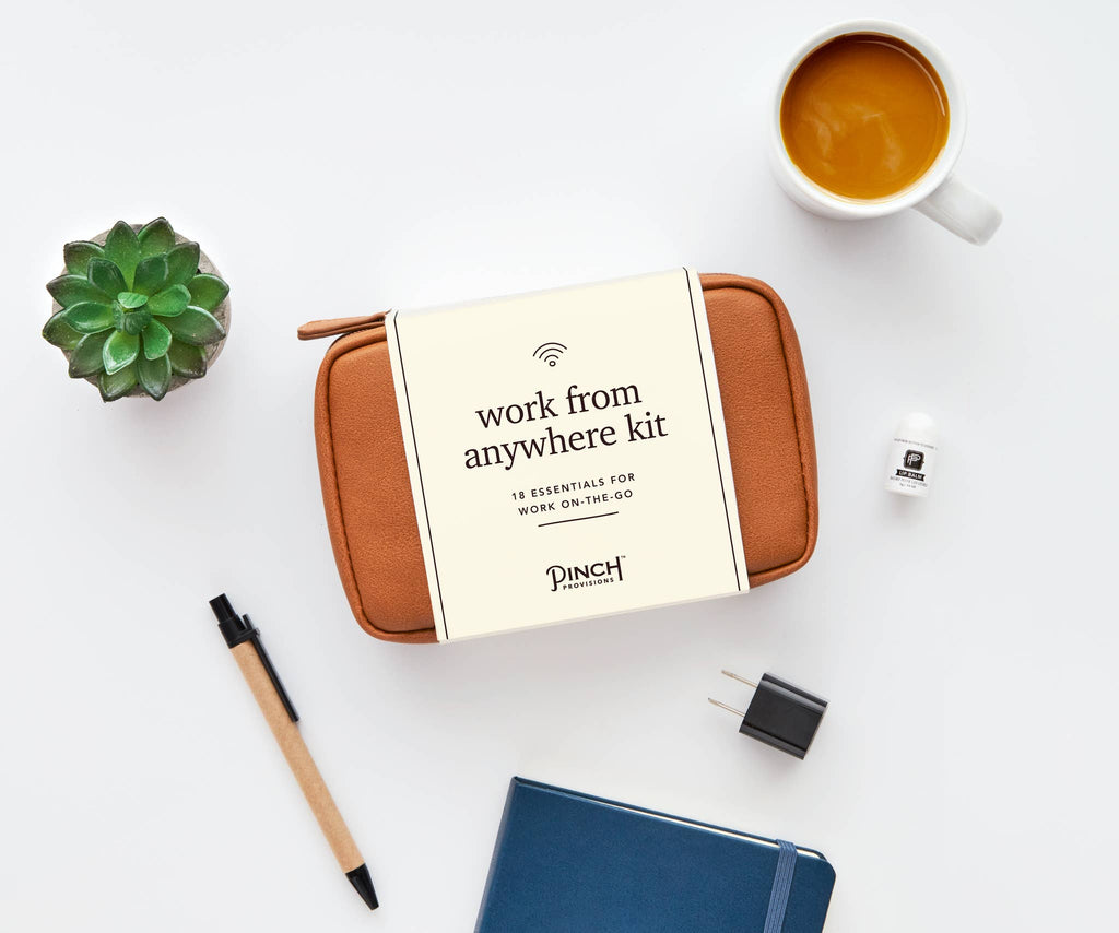 Work from Anywhere Kit | Cognac, Office & Corporate Gifts