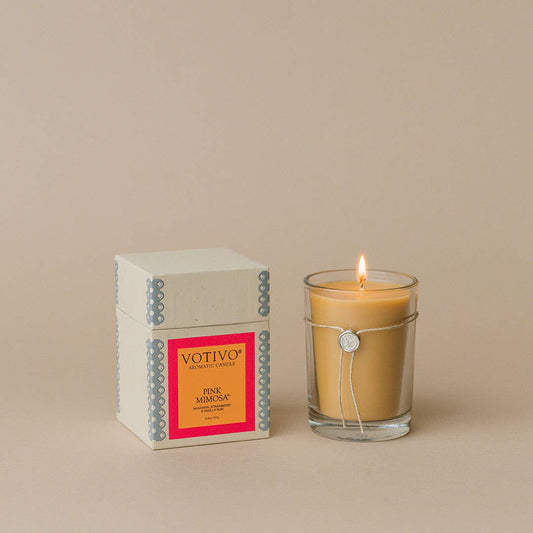 Pink Mimosa 6.8 oz Aromatic Candle
