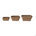 S/3 10"Rectangular Chari,