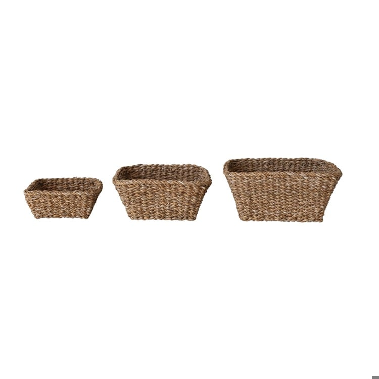 S/3 10"Rectangular Chari,