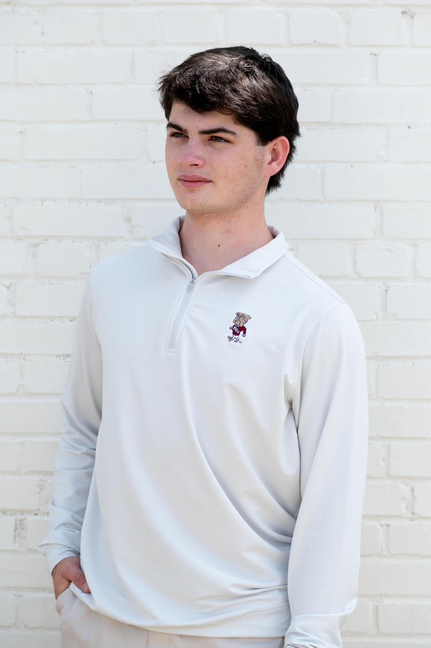 Walking Bully Stripe Pullover