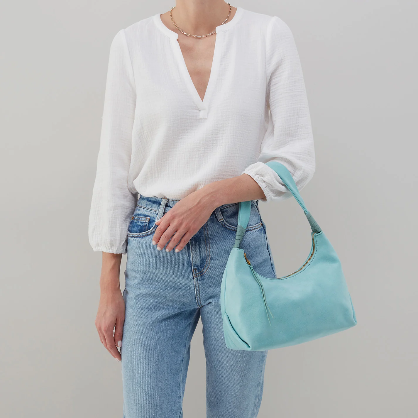 Astrid Shoulder Bag - Caribbean Blue