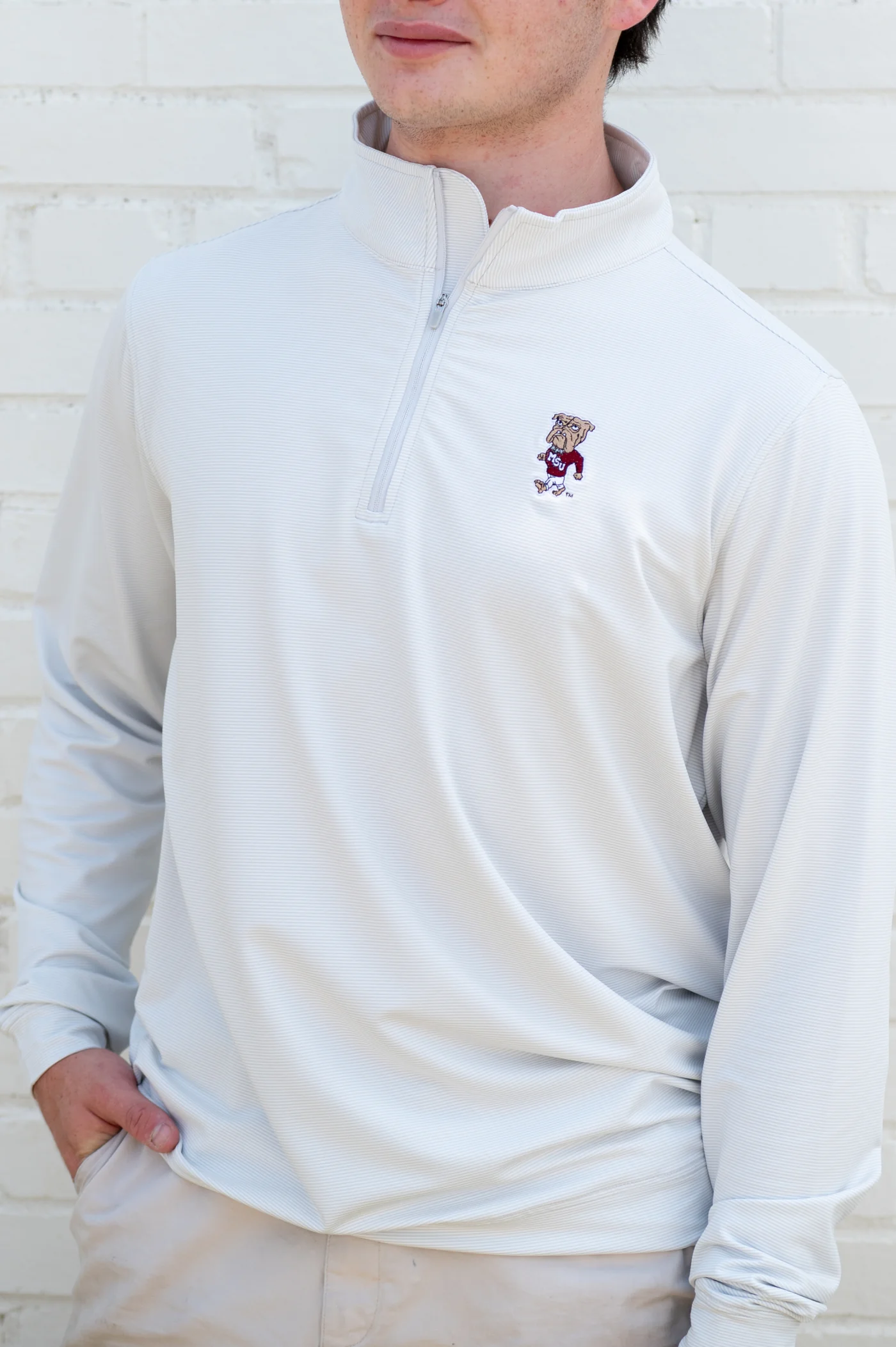 Walking Bully Stripe Pullover