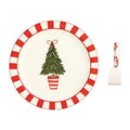 Tree Cookie Plate Set