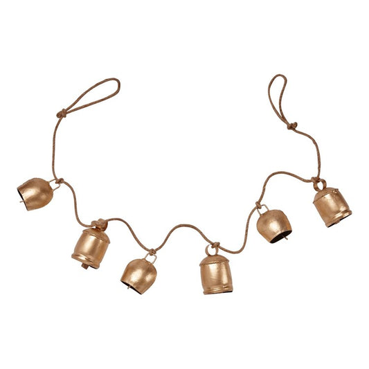 antique bell garland