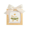 Manger Baby Gold Painted Ornament
