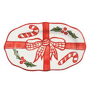 Bow Holly Everything Plate