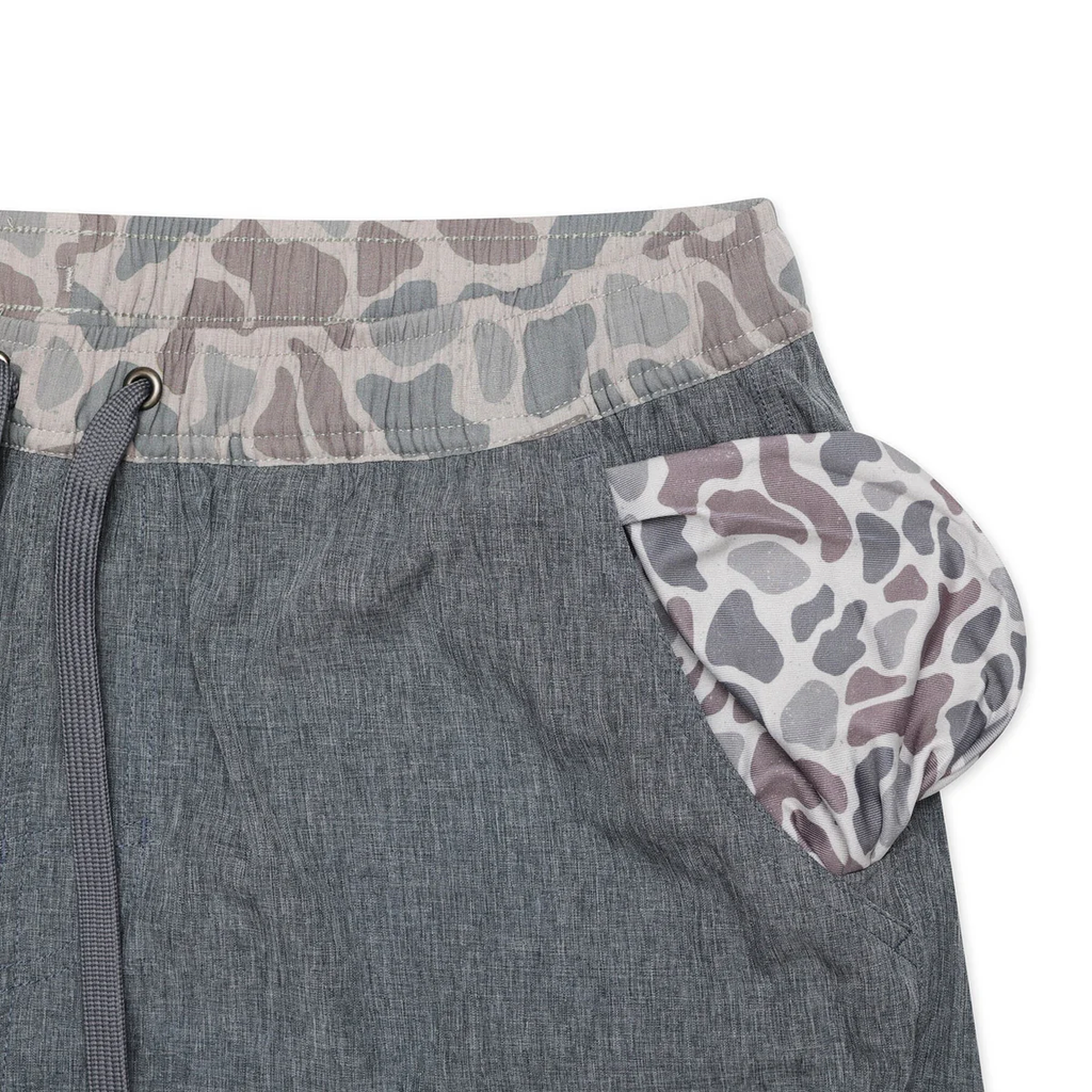 Grizzly Grey Athletic Short