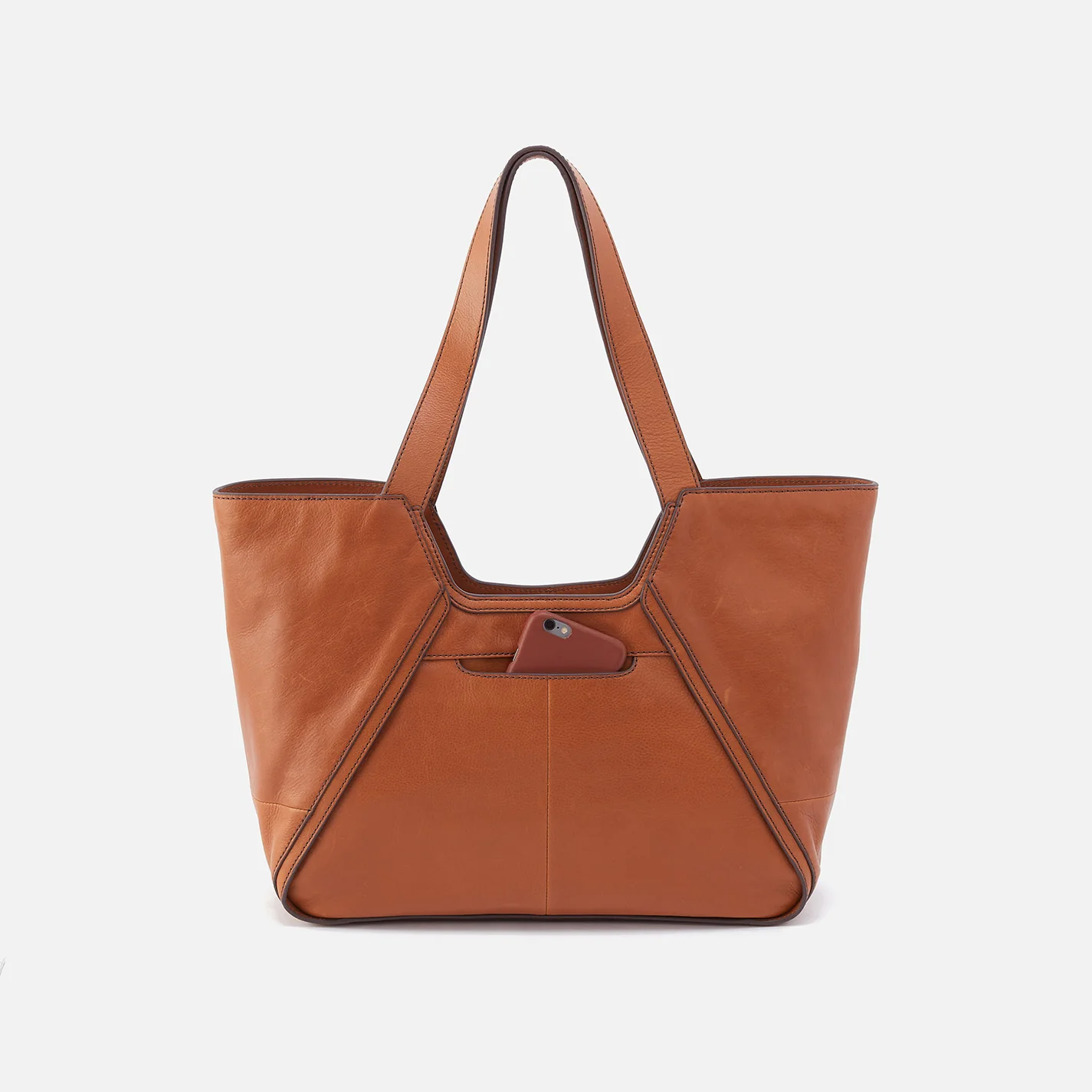 Bellamy Medium Tote - Honey Brown