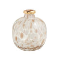 Large White and Tortoise Vase