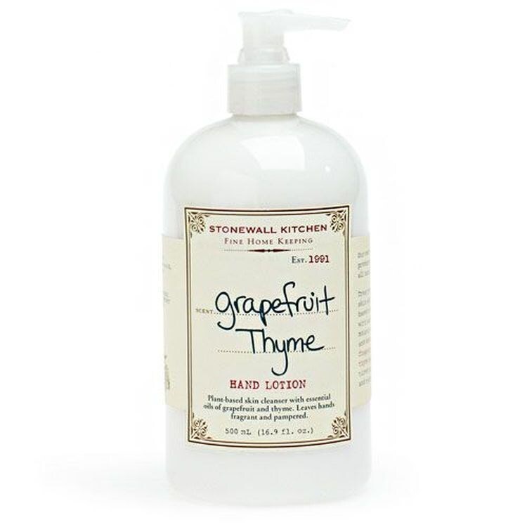 grapefruit thyme hand lotion