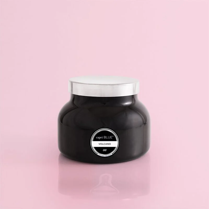 black signature candle - volcano