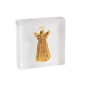Angel Acrylic Gold Plaque