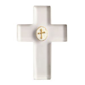 Intaglio Gold Cross