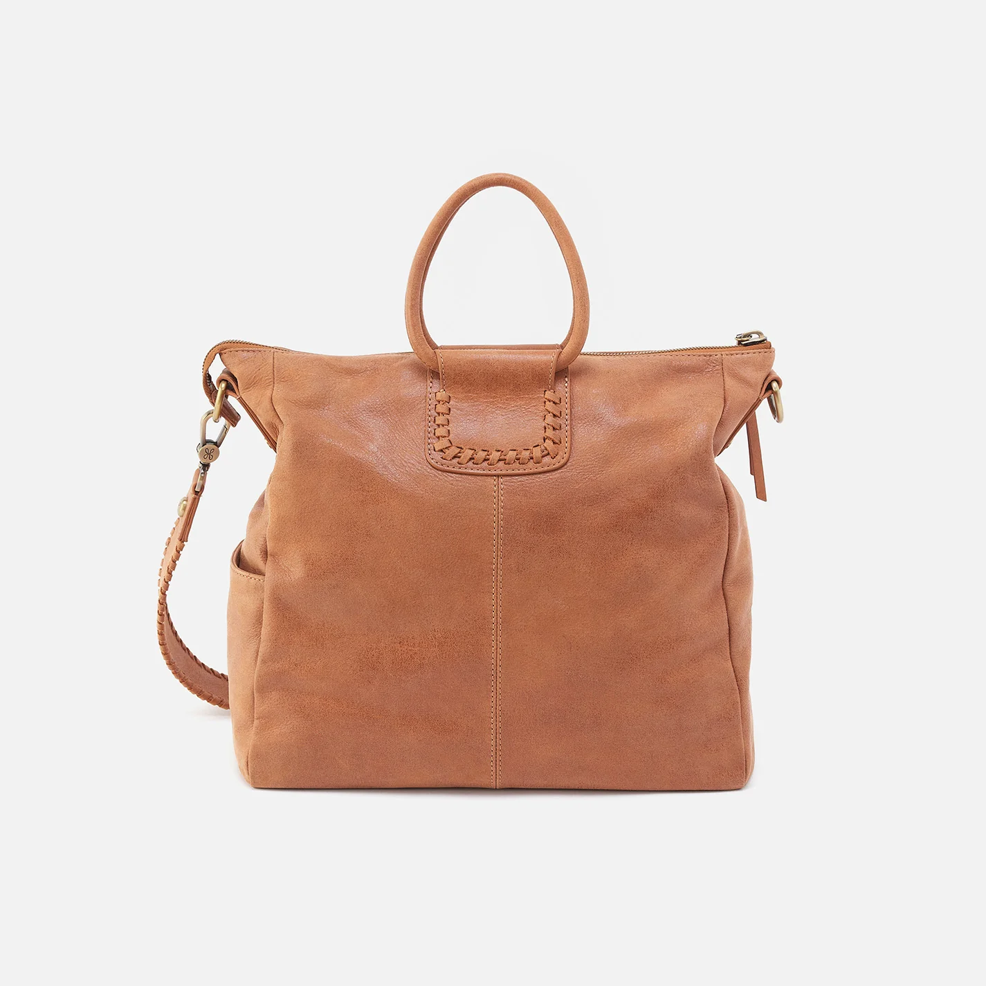 Shelia Large Tote - Whiskey