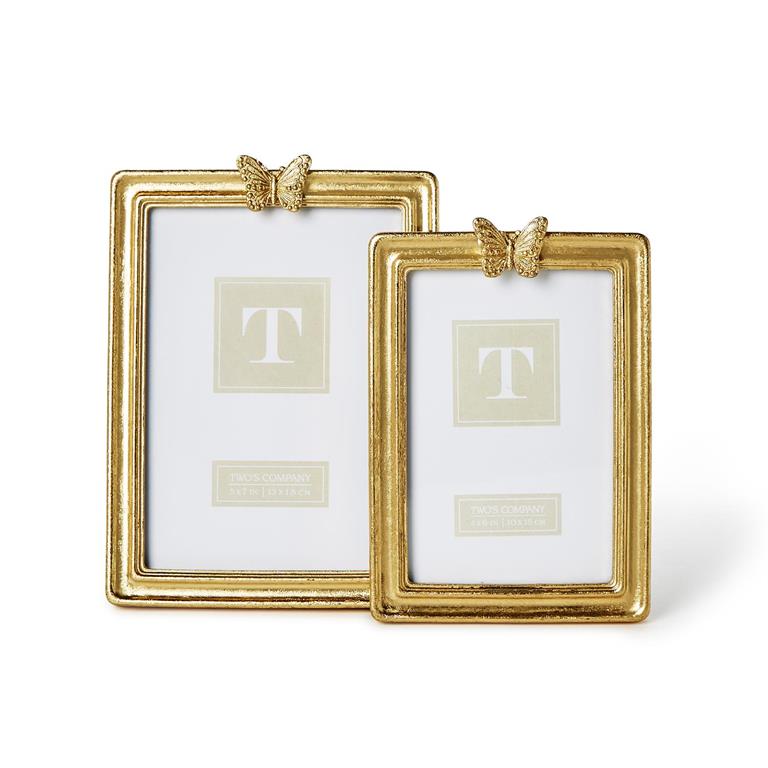 Golden Butterfly Frame