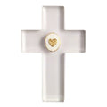 Intaglio Heart Cross