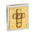 Gold Cross Acrylic Plaque
