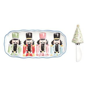 Nutcracker Rectangle Dish Set