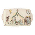 Nativity Platter with Handles
