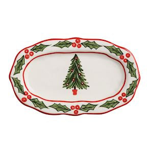Tree Holly Everything Plate