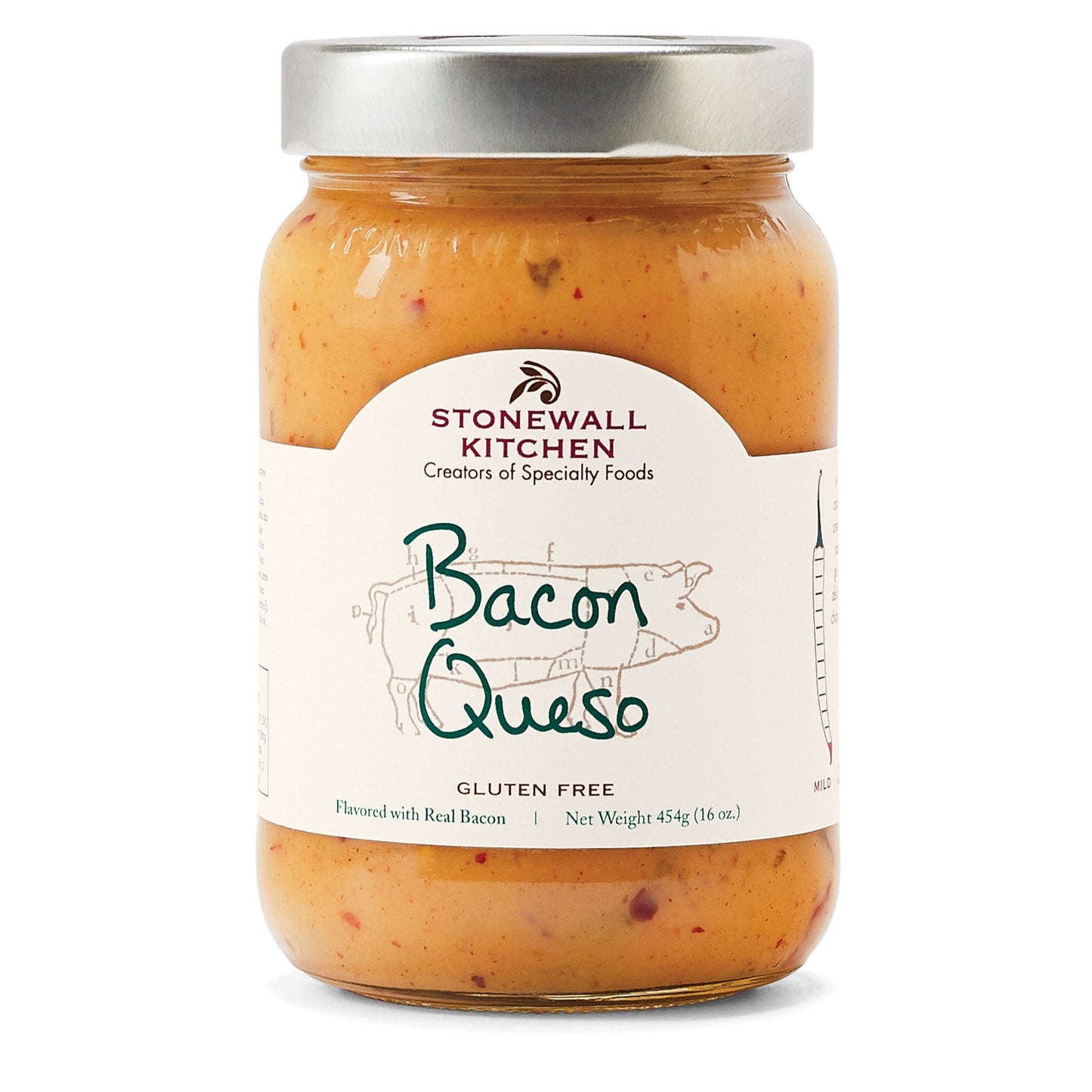 bacon queso