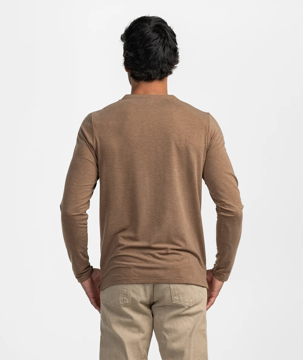 Walnut Max Comfort Henley LS